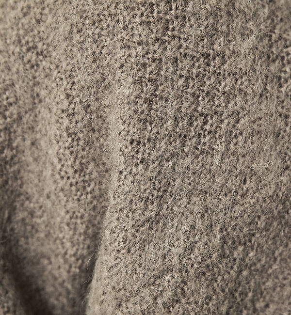 ABAHOUSE「ウール / モヘアブレンド ローゲージニット」|ニット・セーター|