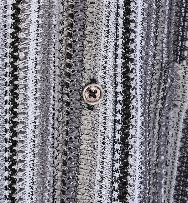 ABAHOUSE「【AH ABAHOUSE】透かし編み 半袖シャツ」|シャツ・ブラウス|