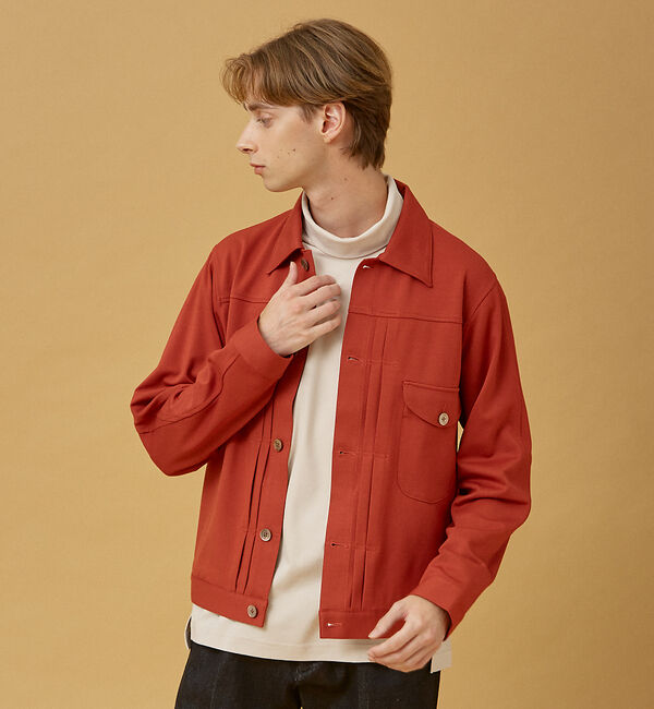 ABAHOUSE「【デニムディテール】ストレッチポンチ トラッカーブルゾン / ポンチGジャン」|その他|