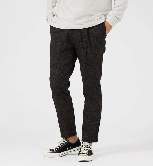 ABAHOUSE「【360&deg;ストレッチ】1タックイージーパンツ / スリムシルエット」|その他|