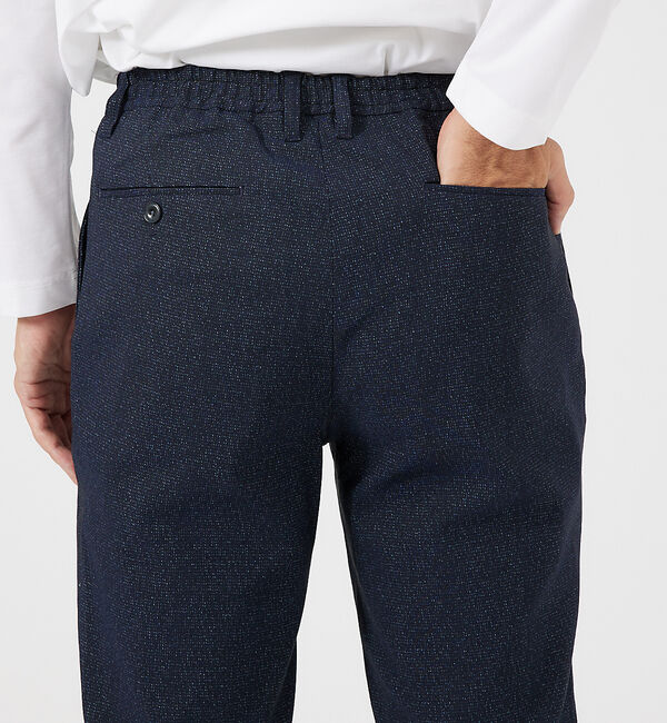 ABAHOUSE「【360&deg;ストレッチ】1タックイージーパンツ / スリムシルエット」|その他|