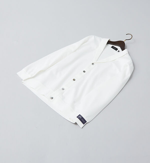 ABAHOUSE「【40周年】【Recency &times; 近藤紡績所】ARMONICOS ショールカラー」|カーディガン|