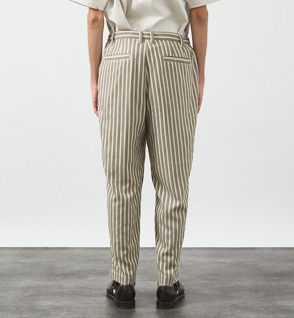 ABAHOUSE「【リネンライク 】ストライプ リラックスパンツ / ワイドパンツ」|その他|