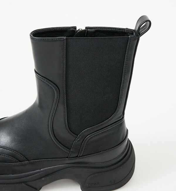 ABAHOUSE「【PAES /ペイズ】LEATER BOOTS AW01/レザーブーツ」|ショートブーツ|