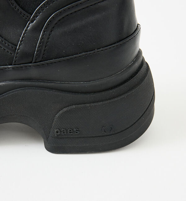 ABAHOUSE「【PAES /ペイズ】LEATER BOOTS AW01/レザーブーツ」|ショートブーツ|