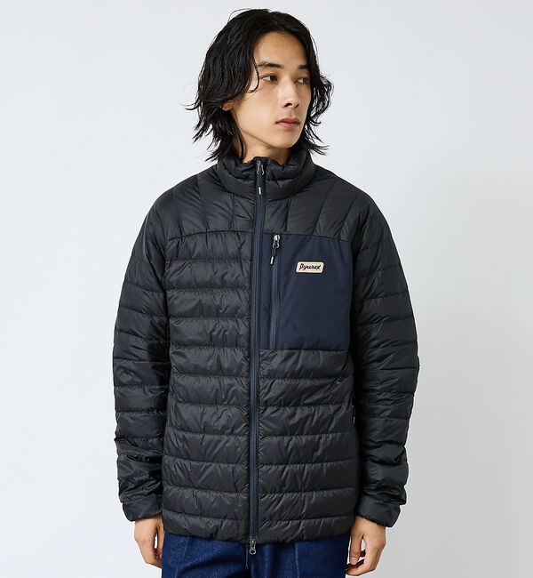 ABAHOUSE「【PYRENEX / ピレネックス】HUX015/PATH/パス ライトダウンジ」|ダウン|ブラック