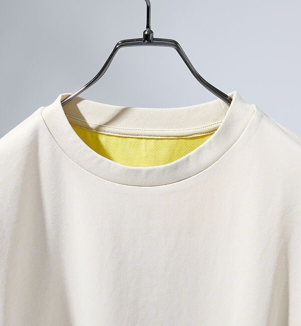 ABAHOUSE「【リバーシブル配色】バックメッシュ 半袖Ｔシャツ / オーバーサイズ」|Tシャツ・カットソー|