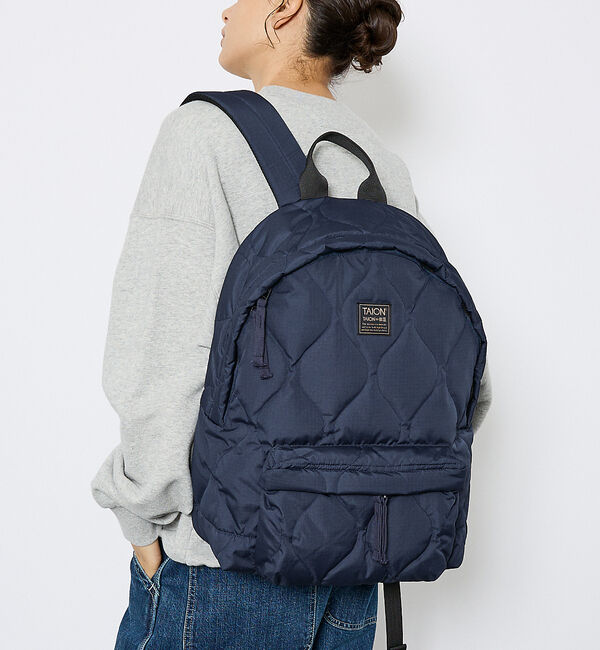 ABAHOUSE「【TAION/タイオン】ミリタリー ダウンバッグパック/ダウン/リュック/ユニセ」|リュック|