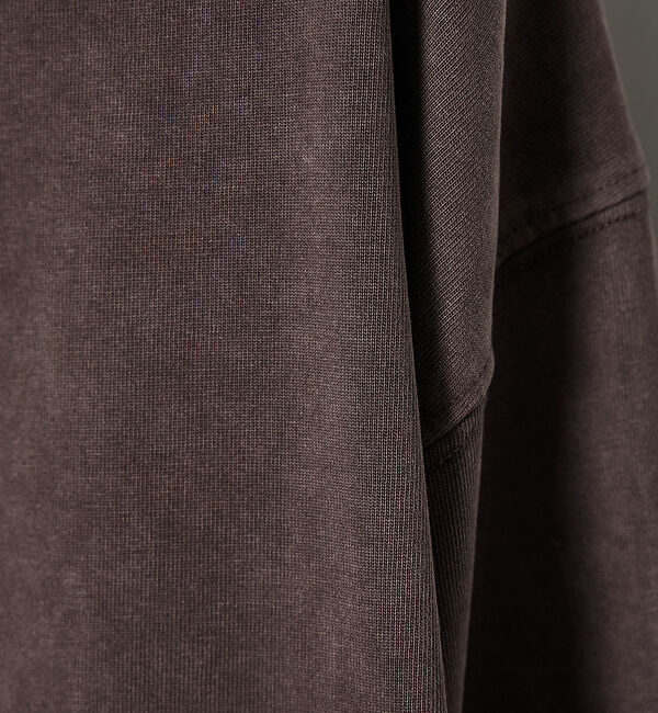 ABAHOUSE「【ウォッシュ加工】ロング ハーフジップ プルオーバー / ロンT」|Tシャツ・カットソー|