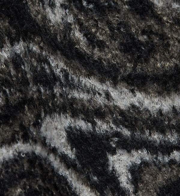 ABAHOUSE「ループシャギー マーブル グラデーションニット」|ニット・セーター|