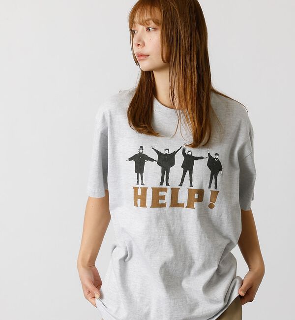 ABAHOUSE「【GOOD ROCK SPEED/グッドロックスピード】THE BEATLES」|Tシャツ・カットソー|グレー系その他1