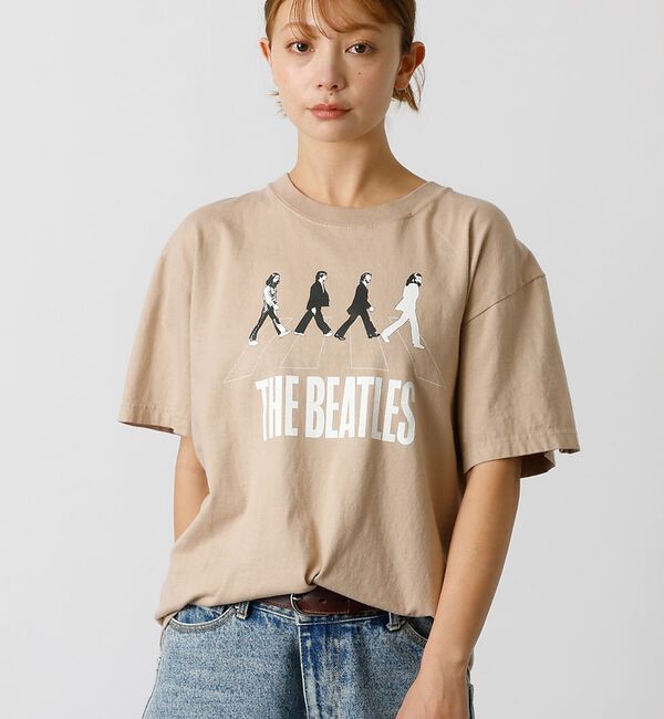 ABAHOUSE「【GOOD ROCK SPEED/グッドロックスピード】THE BEATLES」|Tシャツ・カットソー|ベージュ系その他1