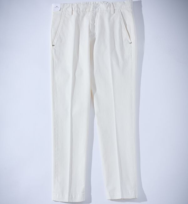 ABAHOUSE「【entre amis】スリムフィット ノープリーツ チノスラックス / 818」|チノ|