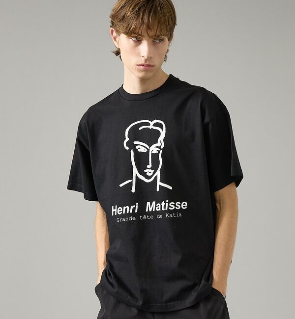 ABAHOUSE「【Henri Matisse / アンリ・マティス】ラインアート グラフィック」|Tシャツ・カットソー|