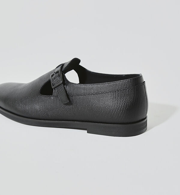 alfredoBANNISTER「【リザード型押し】Tストラップ バックル シューズ」|その他|