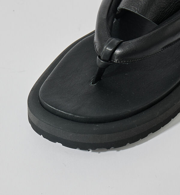 alfredoBANNISTER「【WRAP SHOES】ボリュームソール 雪駄 トングサンダル」|サンダル|