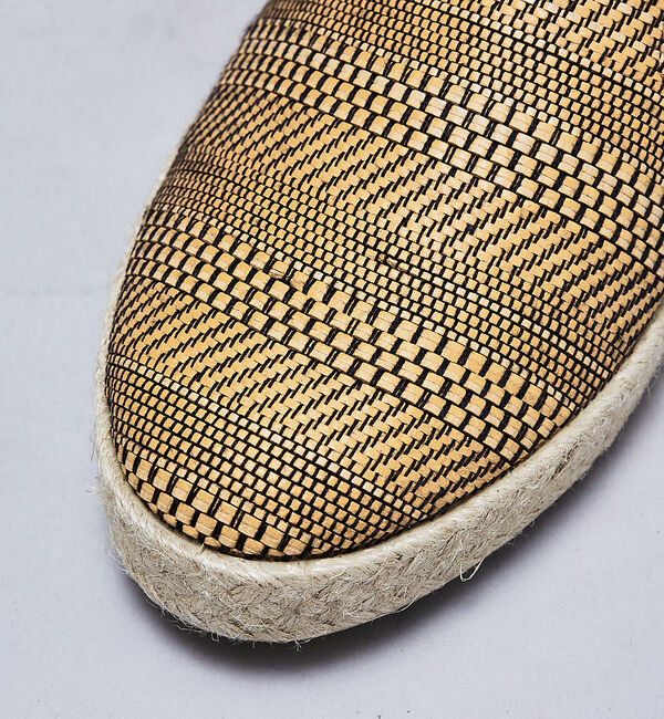 alfredoBANNISTER「【berevere別注】エラスティック 編込みパターン スリッポン」|スニーカー|