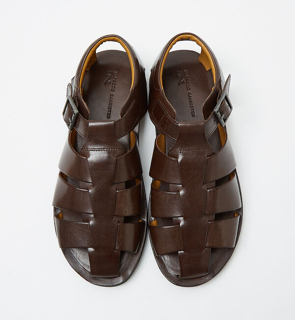 alfredoBANNISTER「オールレザーグルカサンダル」|サンダル|