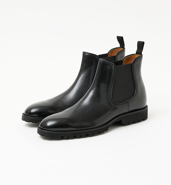 alfredoBANNISTER「【軽量】スタンダードサイドゴアブーツ」|ショートブーツ|ブラック