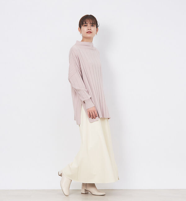 Rouge vif「シープレザークロススカート」|スカート|