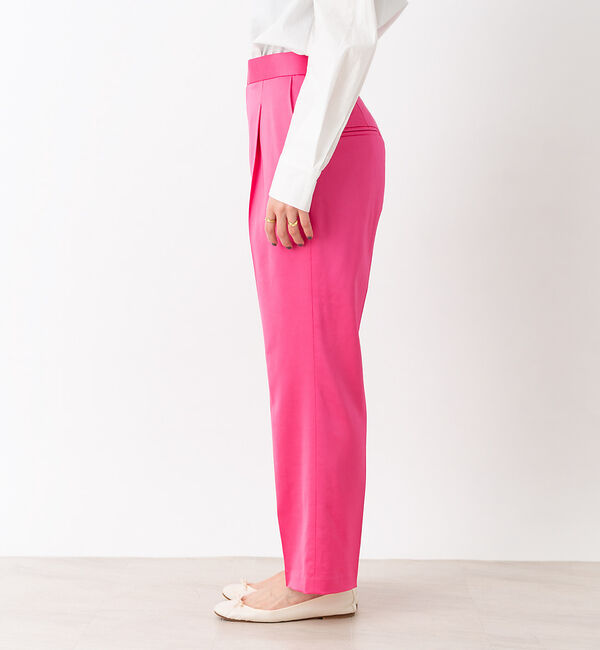 Rouge vif「ウールサテン1タックパンツ」|その他|