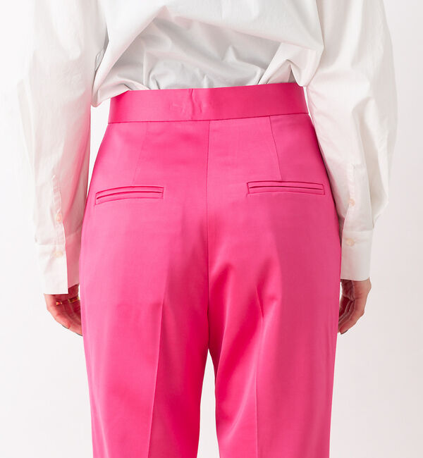 Rouge vif「ウールサテン1タックパンツ」|その他|