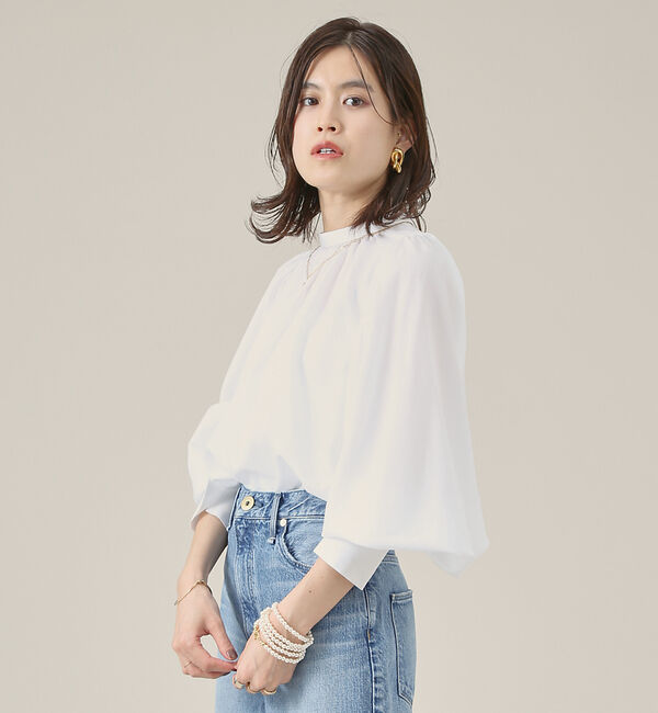 Rouge vif「2WAYバックデザインブラウス」|シャツ・ブラウス|