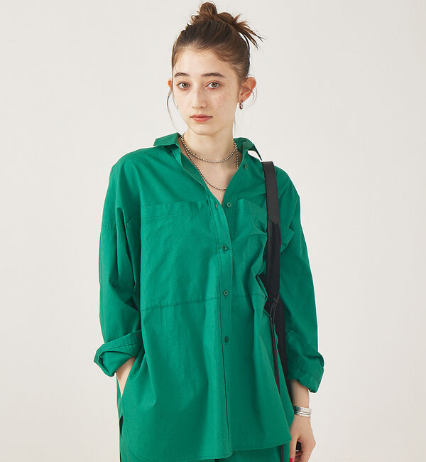 Rouge vif「シャツ&times;ショートパンツセットアップ」|シャツ・ブラウス|