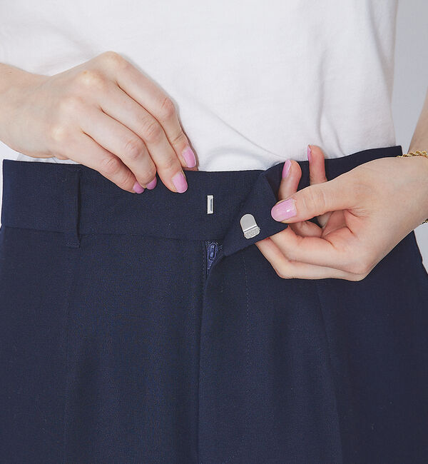 Rouge vif「ベルト付きノンタックワイドパンツ」|その他|