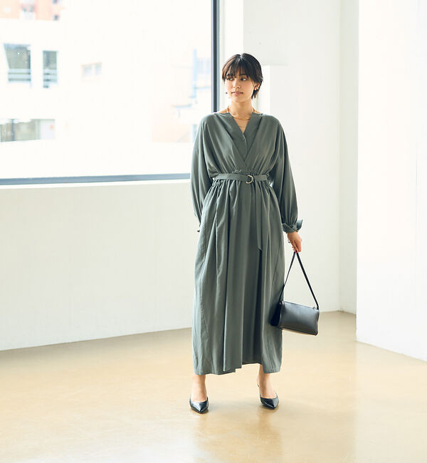 Rouge vif「MANTECOウエストマークワンピース」|ワンピース|