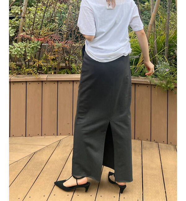 Rouge vif「【MICA&DEAL /マイカアンドディール】タイトイージースカート」|スカート|