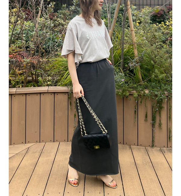 Rouge vif「【MICA&DEAL /マイカアンドディール】タイトイージースカート」|スカート|