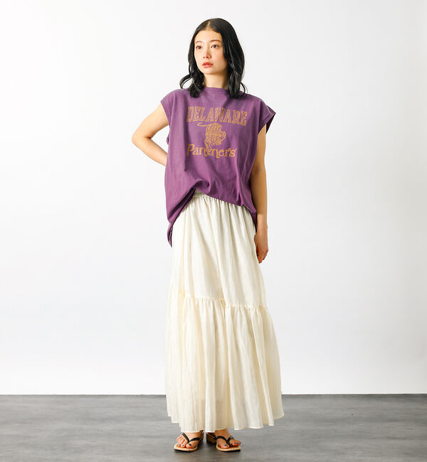 Rouge vif「追加1【REMI RELIEF / レミレリーフ】ロゴTシャツ / ノースリーブ」|Tシャツ・カットソー|