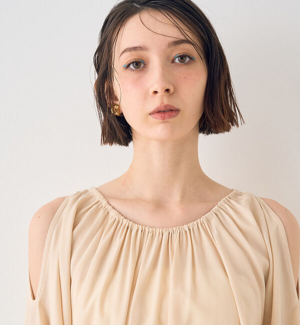 Rouge vif「【一部店舗限定】オープンショルダーブラウス」|シャツ・ブラウス|