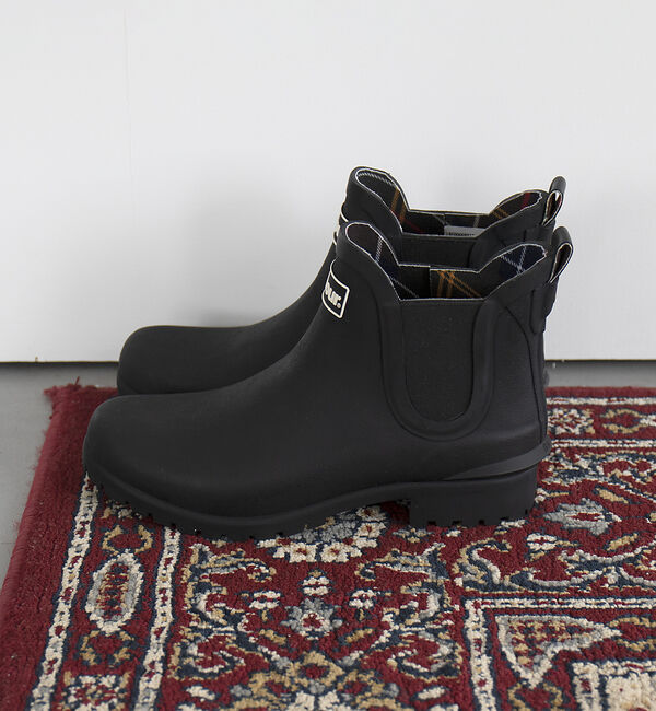 Rouge vif「【Barbour/バブアー】レインブーツショート/レインブーツ/シーズンレス/梅」|レインシューズ|