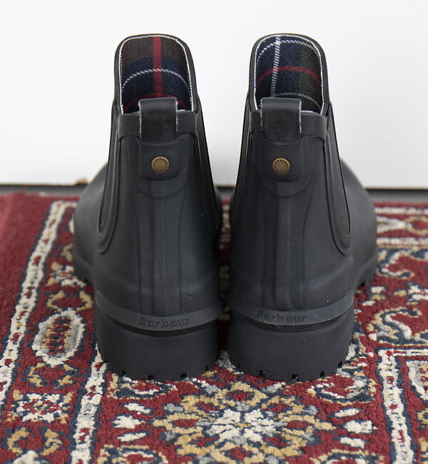 Rouge vif「【Barbour/バブアー】レインブーツショート/レインブーツ/シーズンレス/梅」|レインシューズ|