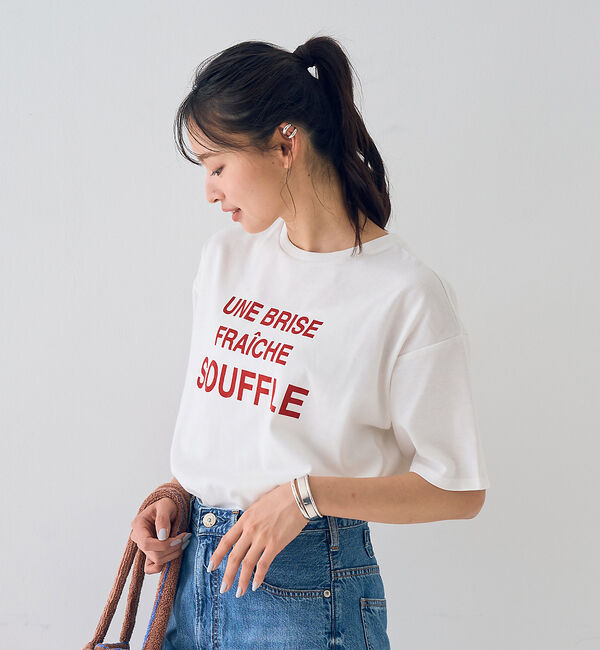 Rouge vif「【一部店舗限定】ロゴTシャツ」|Tシャツ・カットソー|