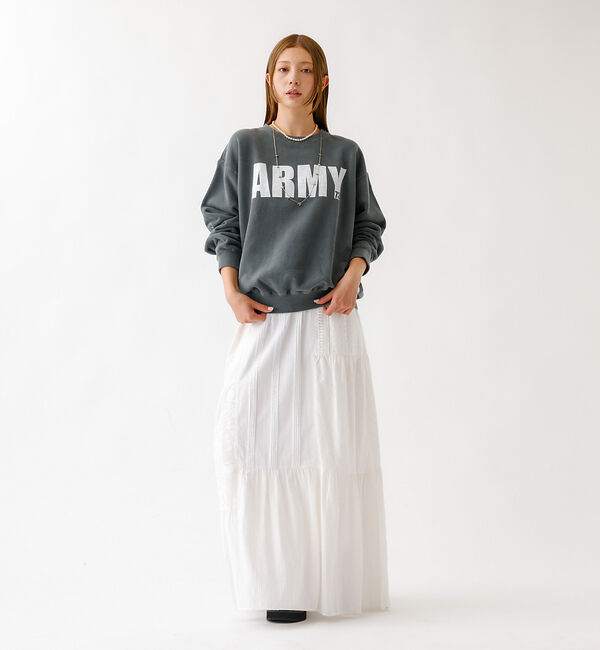 Rouge vif「【JOHNBULL/ジョンブル】クルースウェット/トップス/スウェット【WEB限」|Tシャツ・カットソー|