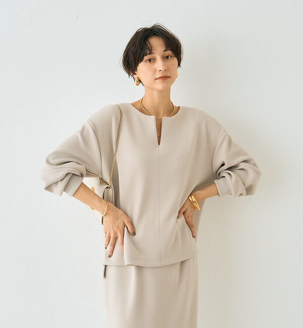 Rouge vif「【セットアップ対応】 ダブルエアープルオーバー」|シャツ・ブラウス|