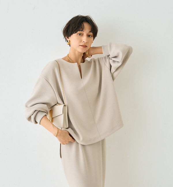 Rouge vif「【セットアップ対応】 ダブルエアープルオーバー」|シャツ・ブラウス|