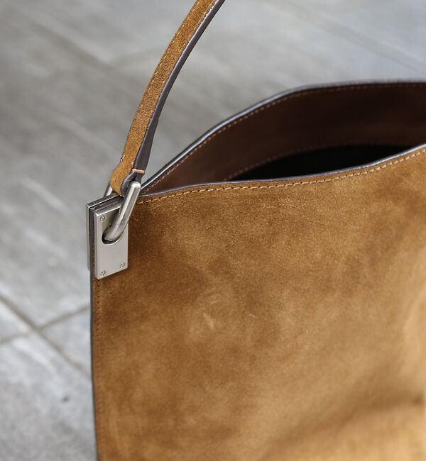 Rouge vif「【ORSETTO/オルセット】RACOOLTOスウェードレザーショルダーバッグ」|ショルダー・メッセンジャー|