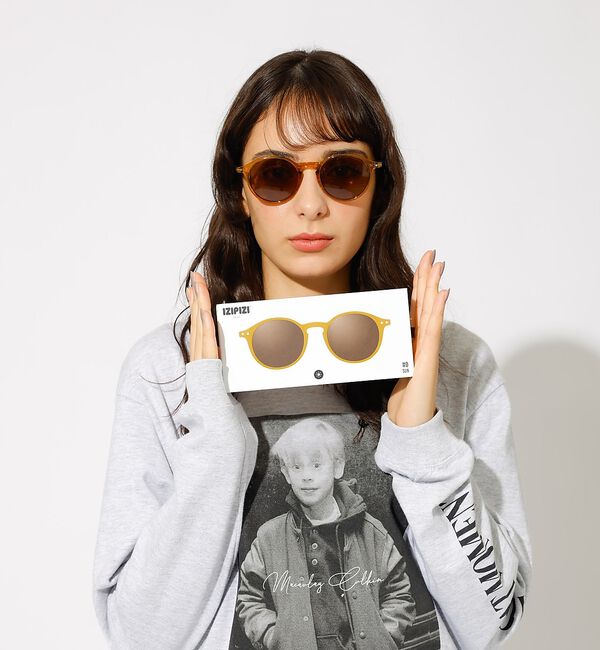 Rouge vif「【IZIPIZI】サングラス / ボストン / UVカット / #D【予約】」|メガネ|