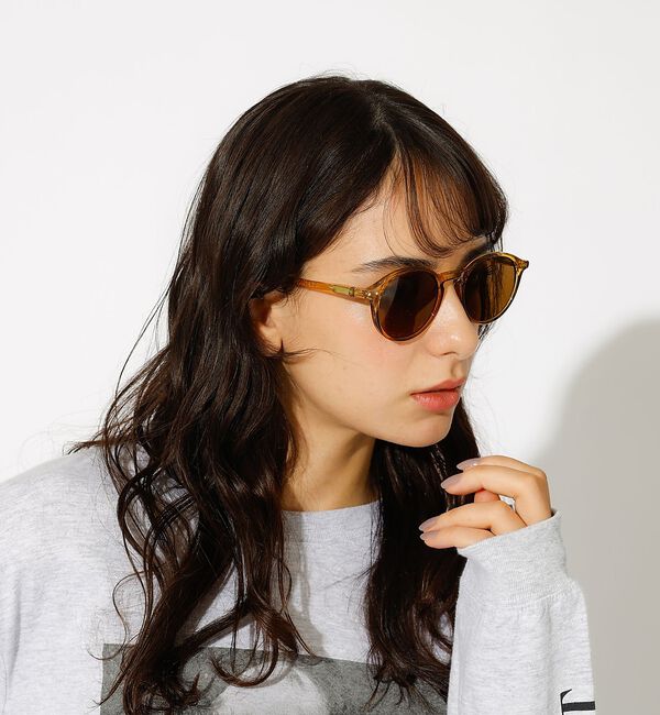 Rouge vif「【IZIPIZI】サングラス / ボストン / UVカット / #D【予約】」|メガネ|