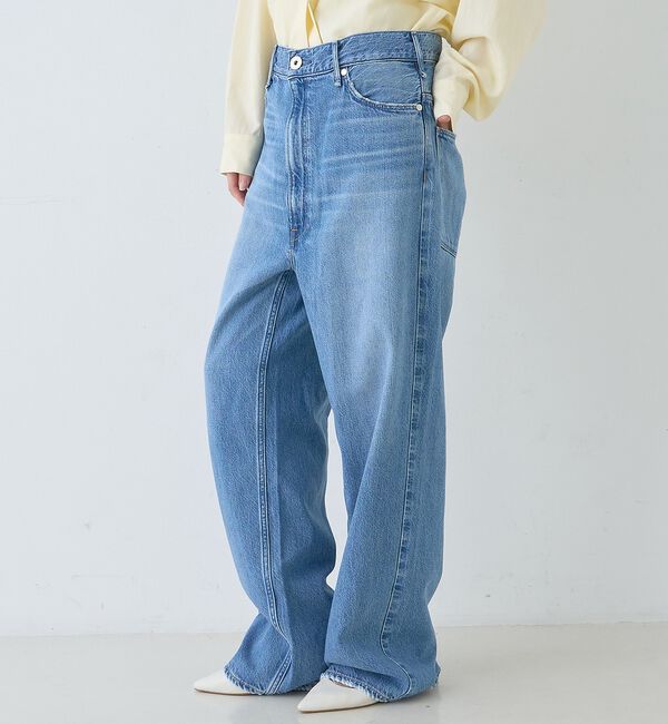 Rouge vif「【upper hights/アッパーハイツ】THE OLIVIA ワイドストレー」|デニム|