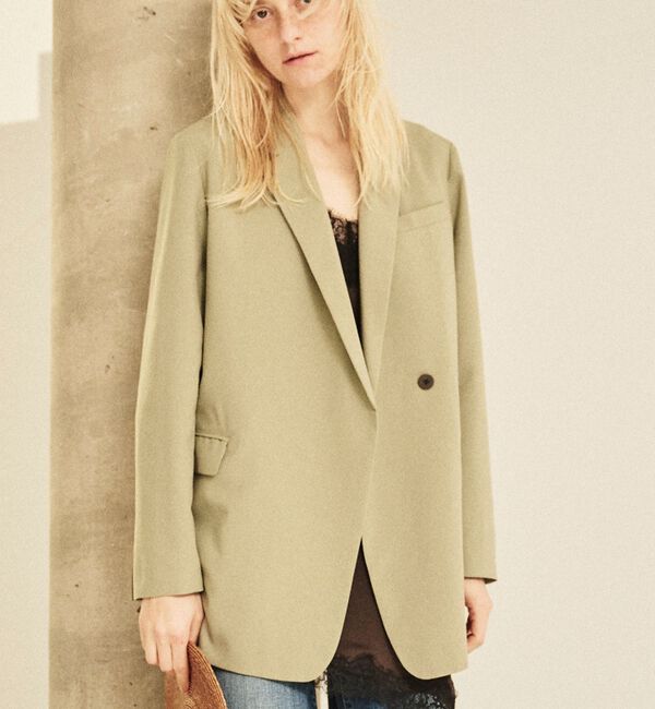 Rouge vif「デザインライトジャケット」|テーラードジャケット|