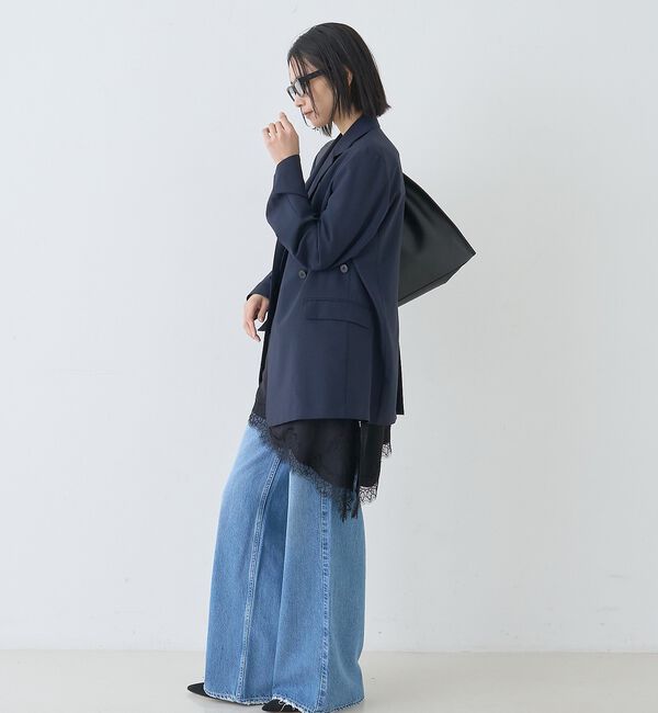 Rouge vif「デザインライトジャケット」|テーラードジャケット|