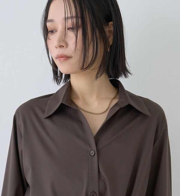 Rouge vif「ドレープウエストリボンワンピース」|ワンピース|