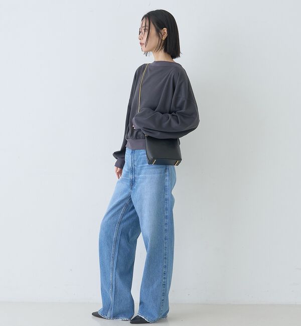 Rouge vif「ポリスパンパフスリーブイージーカットプルオーバー/吸水速乾」|Tシャツ・カットソー|