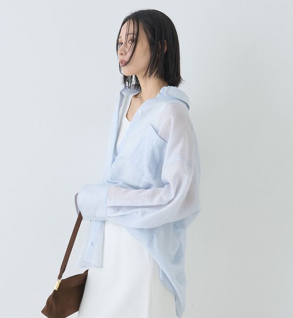 Rouge vif「【2026SS新作】【人気追加】バックツイストシャツ」|シャツ・ブラウス|