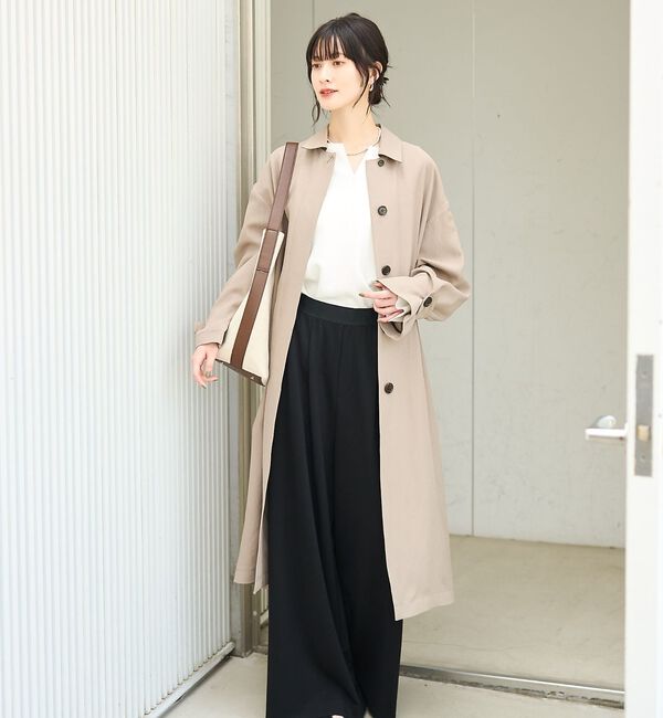 Rouge vif「ダブルフェイスプルオーバーブラウス」|シャツ・ブラウス|